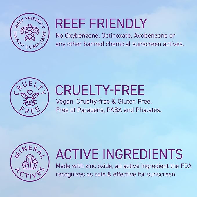 BOB KIDS SPF 50 Sun Spray, Mineral Sunscreen, Non Aerosol Continuous Spray, Water Resistant, Reef Friendly, 6 oz