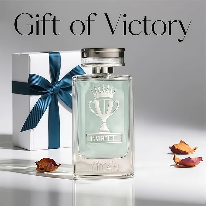 Men's Cologne Premium Fragrance Spray 100ml - Eau De Parfum - Long Lasting Oakmoss, Guiac Wood, and Patchouli,Grapefruit Scent for Daily Wear Inspired by Luxury Perfume(Invincible)