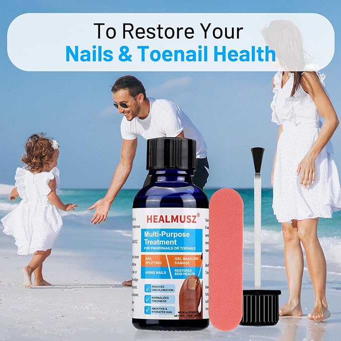 Toenail Fungus Treatment Extra Strength - Maximum Power Nail Gel for Fingernail & Foot Care.