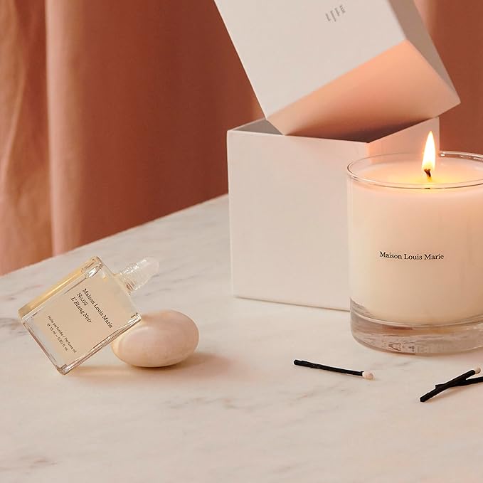 Maison Louis Marie - No.03 L'Etang Noir Natural Roll-On Perfume Oil | Luxury Clean Beauty + Non-Toxic Fragrance (0.5 fl oz | 15 ml)