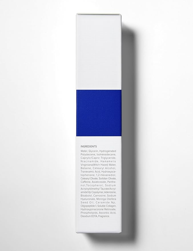 Retinol Eye Cream for Dark Circles with Caffeine Peptides Niacinamide Tranexamic Acid | Under Eye Cream for Puffiness and Eye Bags | Hydrating Firming Korean Eye Care - 1.06 oz