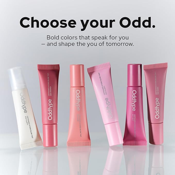 Unframed Hydro Blow Tint – 001 Custom | Hydrating Gloss Lip Tint | 0.3 fl oz / 9 g | Korean Beauty