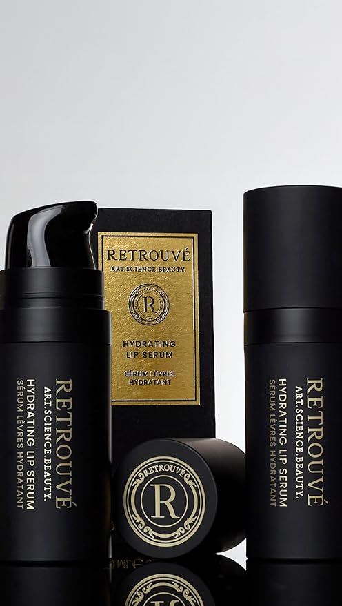 RETROUVÉ Women's Hydrating Lip Serum, Clear, One Size