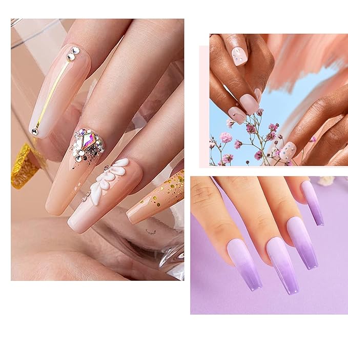 Acrylic Nail Brush Size 12, 100% Pure Kolinsky Nail Brush for Acrylic Application, Professional Nail Extension Manicure Tool Nail Drawing Pen for DIY Home Salon(Pink)