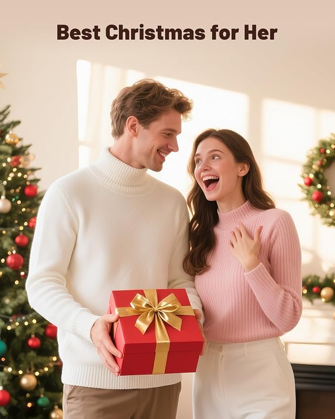 6 in 1 Hot Air Styler & Hair Styler- High-Speed Hair Dryer Brush, Fast Drying Blow Dryer Brush No Heat Damage Multi-Styler Auto Wrap Curlers for Volumizing Curl Straighten Frizz-Free with Travel Bag