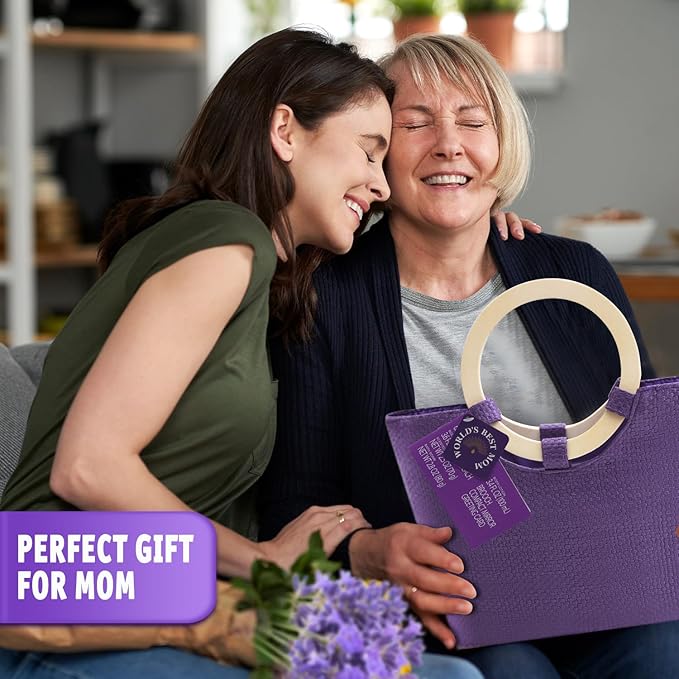 Spa Luxetique Gift Baskets for Women, Mothers Day Gifts for Mom, 11pcs Lavender Sets, Relaxing Bath Sets for Women