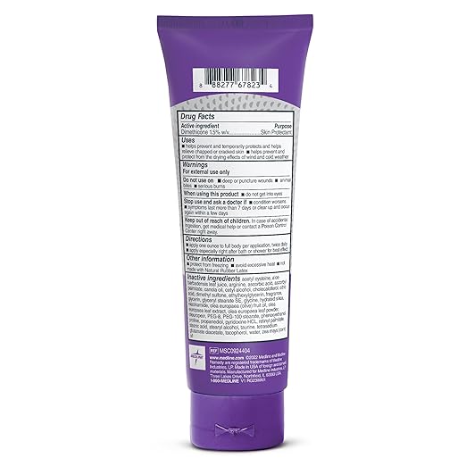 Medline Remedy Specialized Skin Cream, 4 oz., Hydrating and Nourishing Formula for Dry Skin