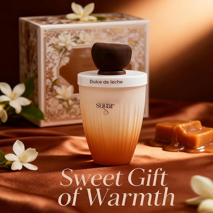 Dulce de Leche Perfume for Women, Sweet Scent with Vanilla & Tonka, Long Lasting EDP Fragrance for Daily Use, Sweetly Charming 3.4 Fl Oz