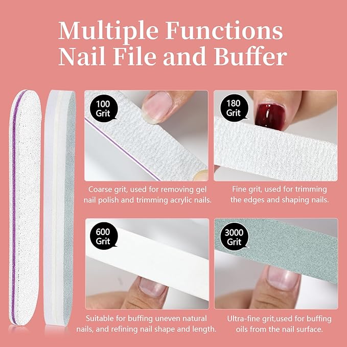 JODSONE 15ml Gel Nail Remover No Need Soaking or Wrapping for Quick And Easy Removal At Home with Cuticle Pusher and Nail File