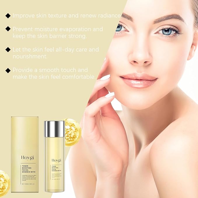 Toner for Face, Hydrating Face Toner with Propolis Extract & Hyaluronic Acid, Nourishing & Soothing, Skin Care for Radiant Glass Skin, 3.38 Fl. Oz