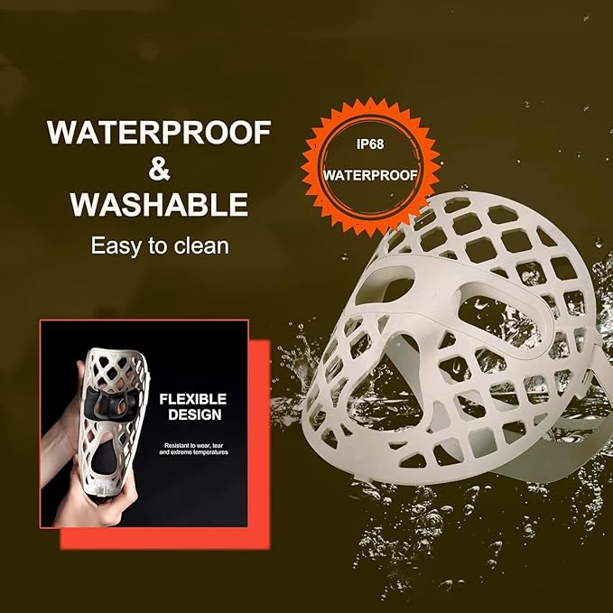 Beauty LED mask – Red Light & Infrared Light Therapy Face Mask for Wrinkles – Blue Light for Acne – Multi-wavelength for Skincare – Rechargeable for Home Use and Travel