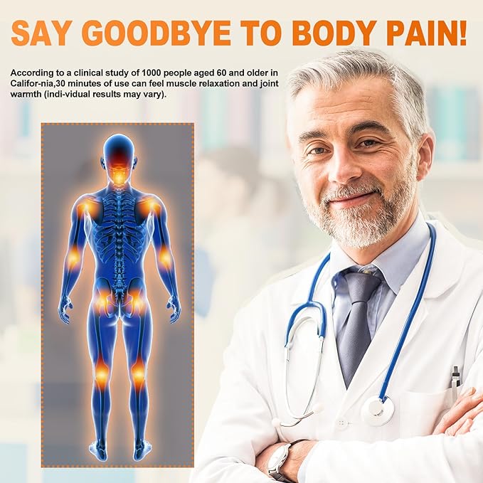 Red-Light-Therapy-Feet-Legs,2025 Upgraded 420 Dual Wavelength LED,5 Modes Infrared Light Therapy Consisting of Adjustable Power and Time Controller,Relieves Foot,Legs and Ankle Pain(13.8*11*18.1IN)