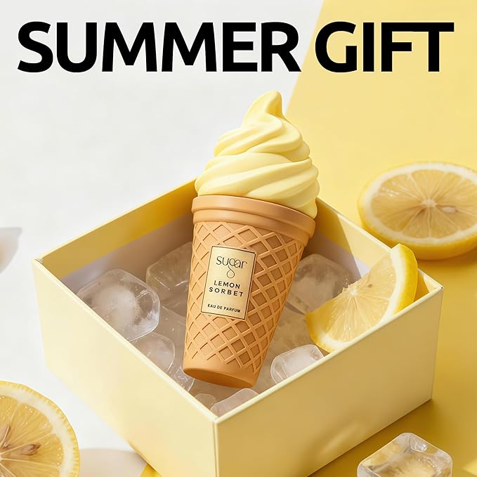 Lemon Sorbet Eau de Parfum for Women - Long-Lasting 100ml Original Gourmand Cologne, Citrus & Vanilla Fragrances for Women | Arabian Perfume Inspiration