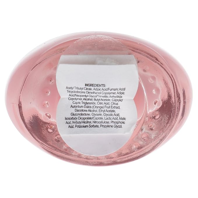 Nailtopia - Plant-Based Chip Free Nail Lacquer - Non Toxic, Bio-Sourced, Long-Lasting, Strengthening Polish - Lolita From Nolita (Coral With Pink Undertones) - 0.41oz