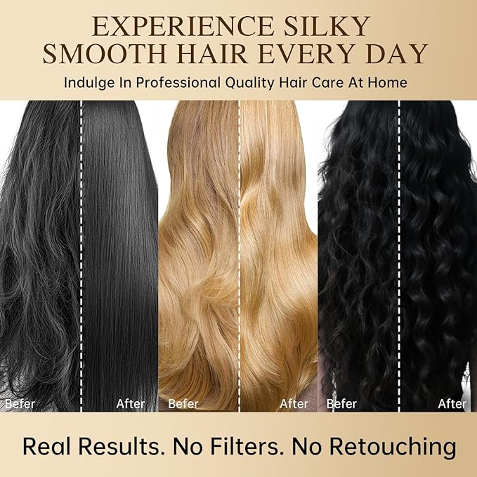 Hair Repair Conditioner for Damaged & Color Treated Hair – Argan Oil, Collagen & Citric Acid - Deep Moisture, Frizz Control, Shine Boost - Sulfate-Free, Paraben-Free, Silicone-Free, 400ml