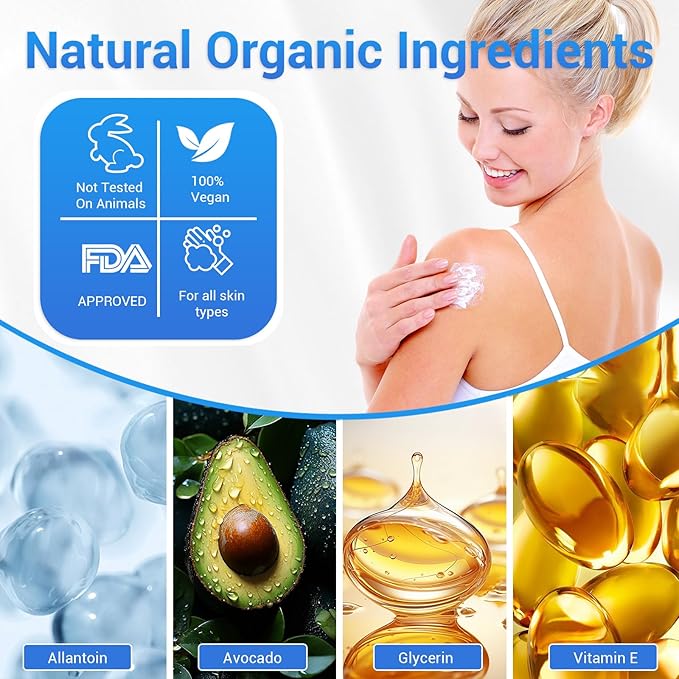 Urea Cream 40 Percent for Feet Maximum Strength, Foot Cream for Dry Cracked Heels Feet Knees Elbows Hands, Urea 40% Cream for Deep Moisturizes, Callus Remover, Heel Crack Repair