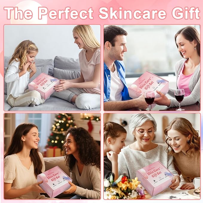 144 PCS Spa Party Supplies for Girls and Women, Favors Include Face Masks Skincare, Hand Cream, Lip Balm, Eye Mask, Lip Mask, Foot Bath Bombs, Hair Tinsel, Spa Birthday Sleepover Party Supplies