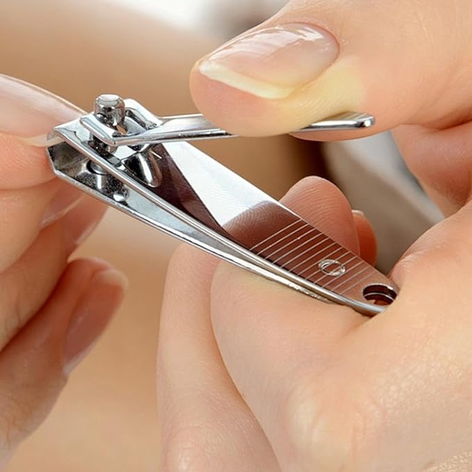 50 Pack Nail Clipper SetStainless Steel Nail Clippers Bulk,Portable Nail Cutter Manicure Kit Toe Nail Clippers for Women Man Adult Homeless Care