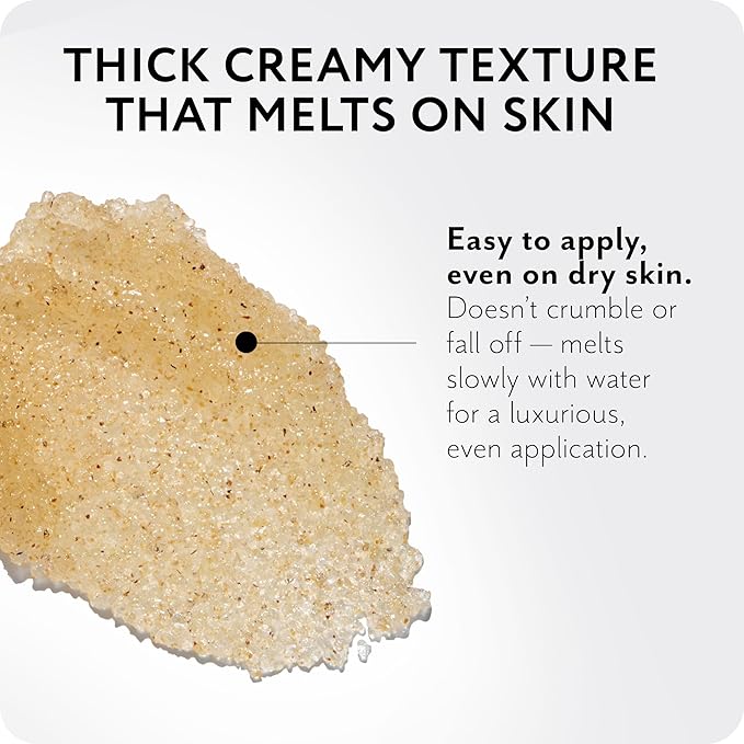 THE ACT Sugar Exfoliating Body Scrub โ Natural Body Polish for Smooth Skin โ Gentle Skin Care with Shea, Almond, Macadamia, Green Coffee, Vegan โ Self Care Gift for Women