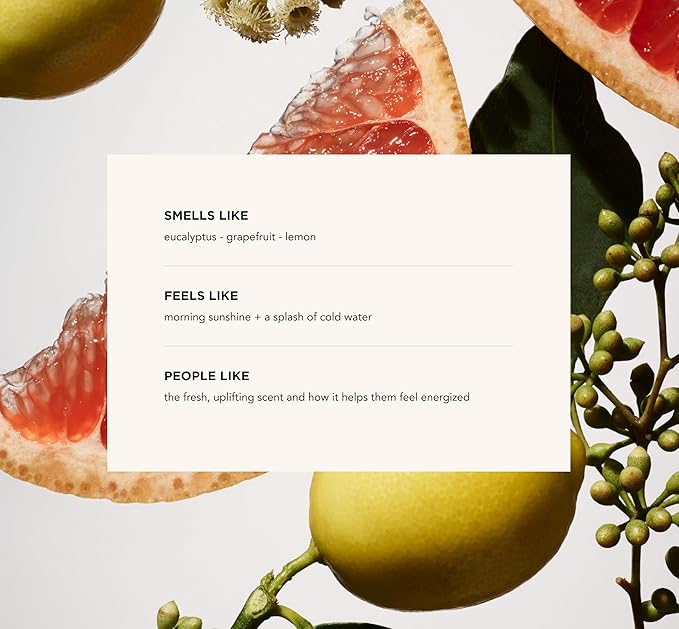 By Rosie Jane Wake Bath & Body Oil - Nourishing Body & Bath Oil to Leave Skin Soft, Smooth & Glowing - Enriched with Eucalyptus, Grapefruit & Lemon - Brightens and Boosts Collagen (125ml)