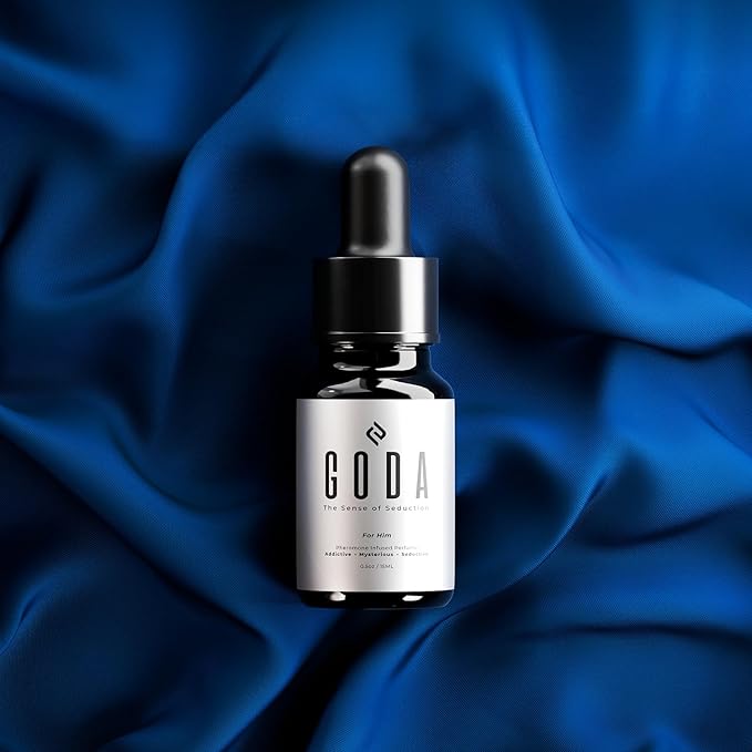 GODA Pheromones Cologne for Men Infused with Real Pheromones – Citrus and Lavender Scent – Sophisticated Fragrance for Confidence and Presence – Perfume for Men – 15ml/0.50 fl oz