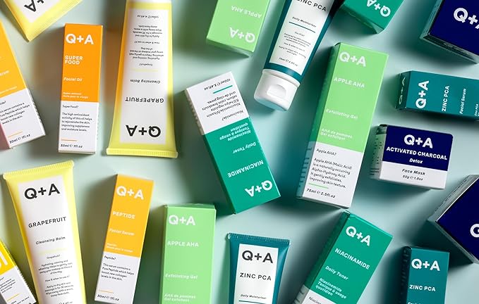 Q+A Zinc PCA Daily Moisturizer (75ml), Hydrating Moisturizer Face Cream for Oily and Blemish-Prone Skin, with Niacinamide and Ginseng, Oil Control and Pore Minimising, Fragrance Free Skincare