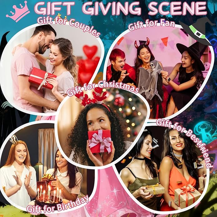 Wicked Friendship Bracelet for Women Magic Wand&Witch Hat Beaded Stretch Bracelet Wicked Gifts Fans Party Dress Costume Accessories