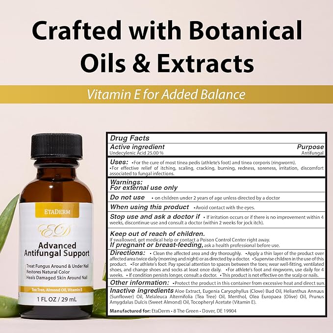 Nail Care & Repair Formula - Advanced Nail Repair for Damaged Nails Supported by Growth Oil and Enriching Serum - Promotes Polished Finish, Smooth Texture and Strengthened Nails Appearance