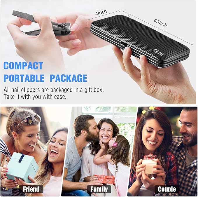 Manicure Pedicure Kit Nail Clippers Set 18 in 1 High Precision Stainless Steel Cutter File Sharp Scissors for Men & Women Fingernails & Toenails Vibrissac Scissors with Stylish Case (Blue_18in1)