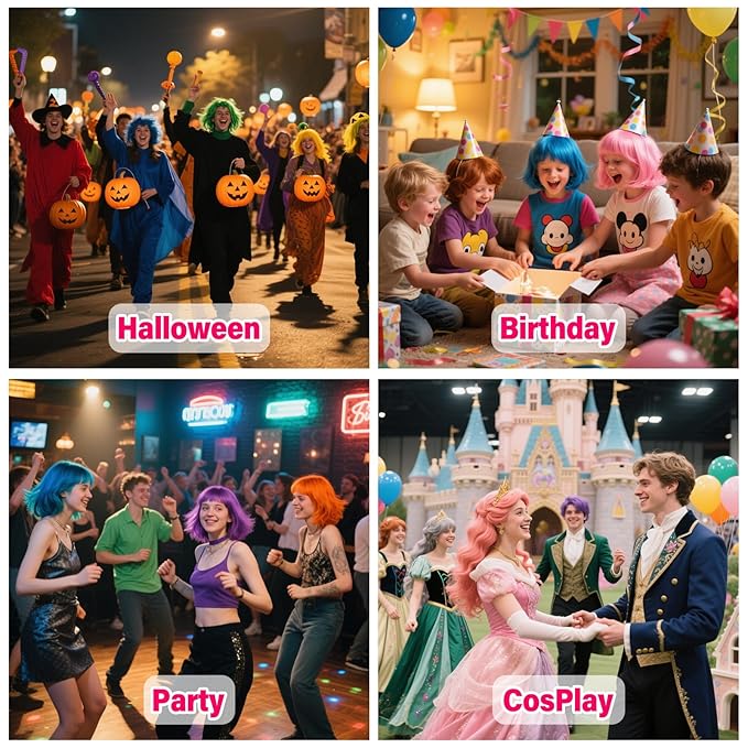 Acomler Black Hair Spray Temporary Hair Color Spray for Kids Women Men, Washable Temporary Hair Dye, One-Day Hair Color Wax for Cosplay, Party, DIY, Christmas, Halloween, Crazy Hair Day(Black, 4.06Oz)