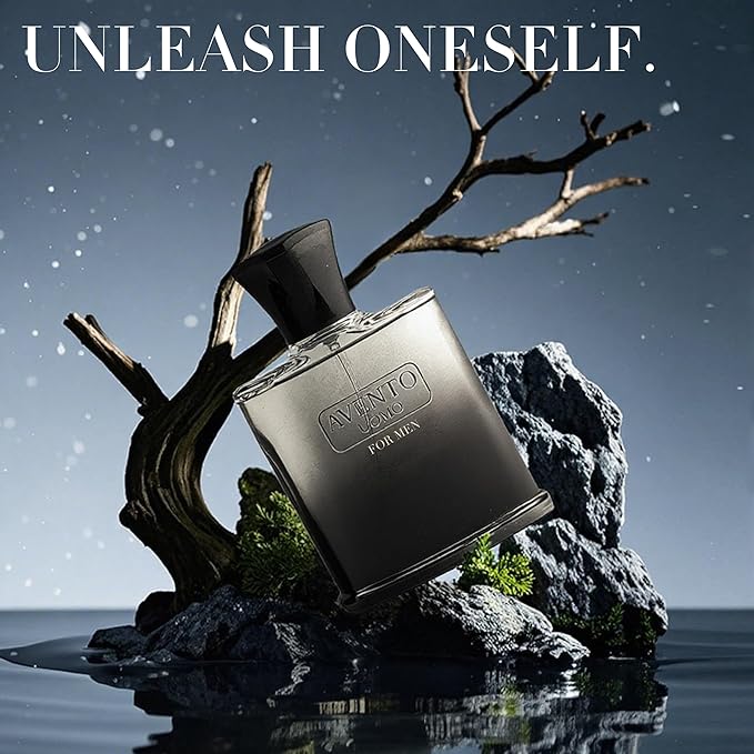 AVENTO UOMO Cologne for Men | Long-Lasting Woody Fresh Scent | 100ml Eau de Toilette | Luxury Gift Set