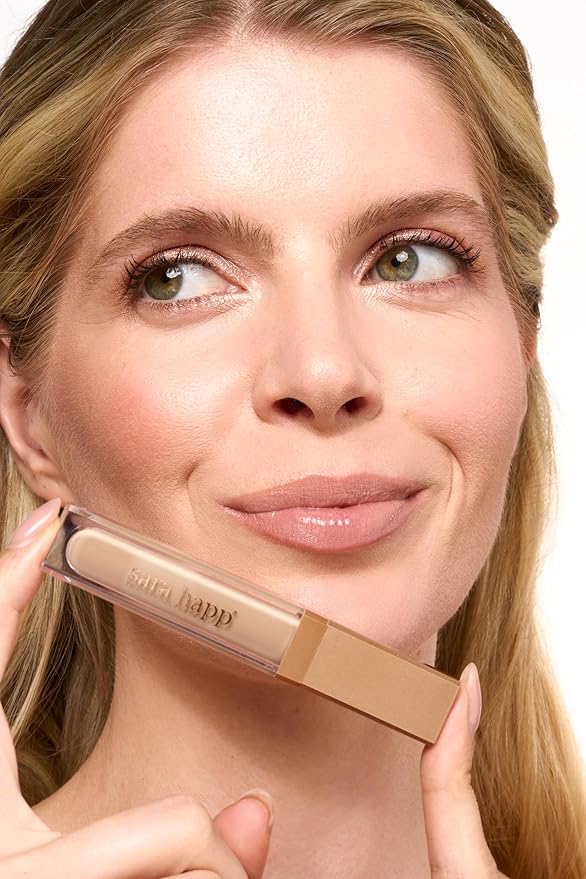 Sara Happ Nude Slip Luxe Gloss - High-Impact Shine & Long-Lasting Wear, Nourish, Hydrate, and Heal Your Lips, 0.21 fl. oz.
