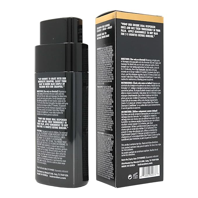 iroiro Premium Hair Black/Brown Shampoo (Brown)