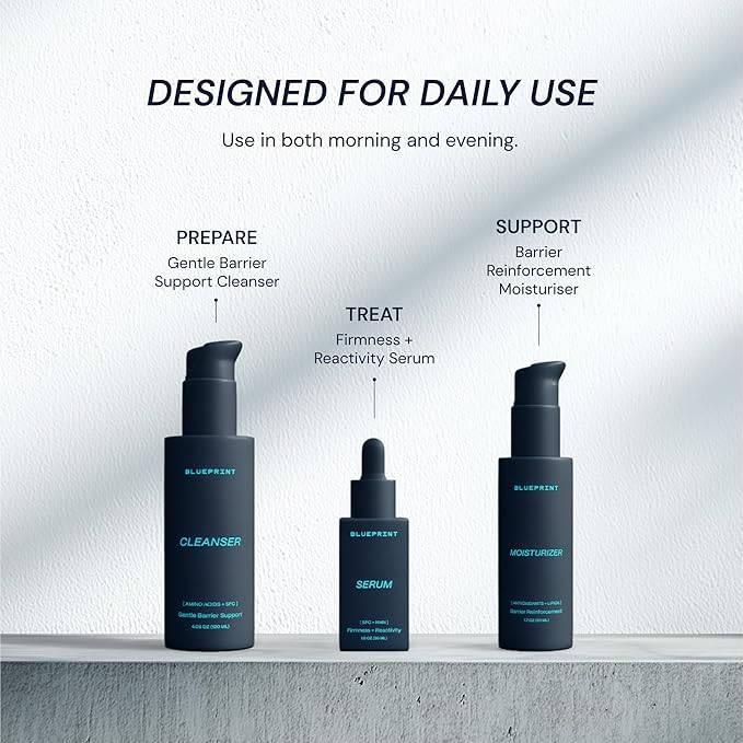 Blueprint Bryan Johnson Moisturizer with SFC & NMN – Age-Defying Face Cream for Firmness, Hydration & Barrier Repair – Fragrance Free, Longevity-Inspired Daily Skincare for Smooth, Youthful Skin