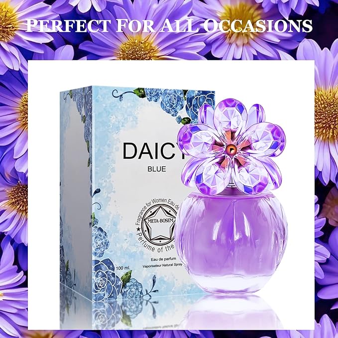 META-BOSEM Perfume for Women Set (100ml x 4PCS Variety Pack), DaicyB, Delilah, ChangeW, AnaAna, Long Lasting Perfume for Women All Day Use
