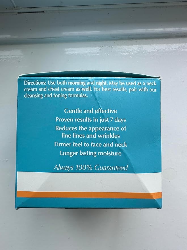 eb5 Intense Moisture Anti Aging Moisturizer Face and Neck Cream- Tone & Tighten Skin with Retinol, Fade Fine Lines and Wrinkles with Vitamin E, A and B5-4oz