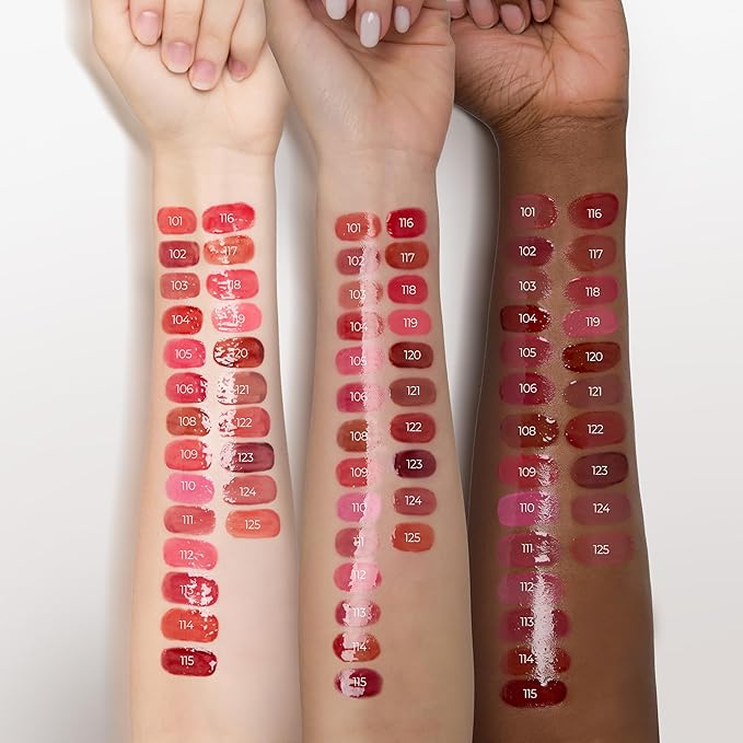 Laka Fruity Glam Tint, 4.5g/0.15oz, Glowing Lip Stain with Wide Color Spectrum, Hydrating & Lightweight Texture, Long-Lasting Bold Stain, Non-Sticky, Vegan, K-Beauty (#150 Pepper)