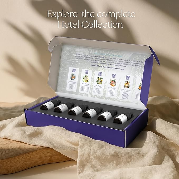 Levona Scent Essential Oil - Luxury Aroma for Home, Office, Hotel & Spa, Ideal for Humidifiers & Diffusers, Hotel Fragrance with Neroli, Orange & Melon - 700ml / 23 fl oz, Skyfall Showers