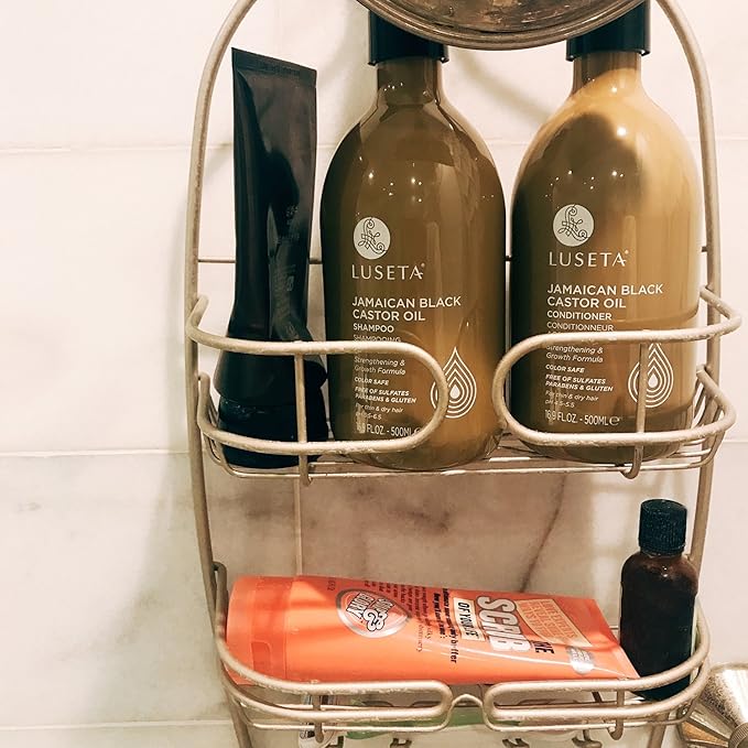 Luseta Jamaican Black Castor Oil Shampoo Strengthen and Restore Fine and Dry Hair Scalp Care 16.9oz