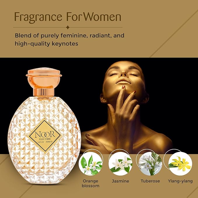Perfume for Women – INSPIRED by A WORLD RENOWED WOMEN'S PERFUME – Grapefruit, Jasmine, Vanilla, Musk – Fresh, Feminine, Floral, Long-Lasting Eau De Parfum 100ml (3.4 fl oz)
