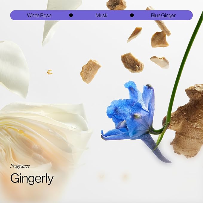 Eva NYC Purple Shampoo and Conditioner Set - Gentle, Anti-Brass Formula for Blonde, Gray, and Lightened Hair - Adds Shine, Softens, and Deep Conditions - Ginger Rose Scent - 10 fl oz (Pack of 2)