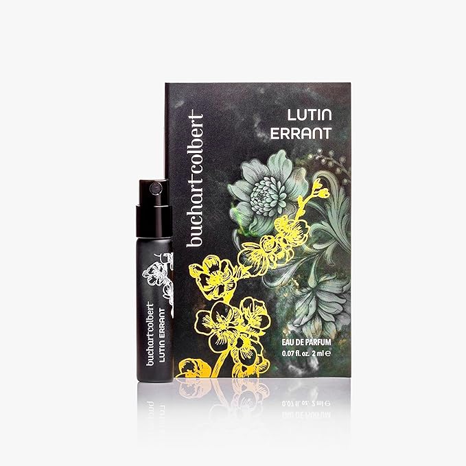 Lutin Errant Fragrance 2mL – Niche Eau de Parfum – Dry Woods, Coconut & Amber Perfume for Men & Women with White Musk & an Earthy Mushroom Heart