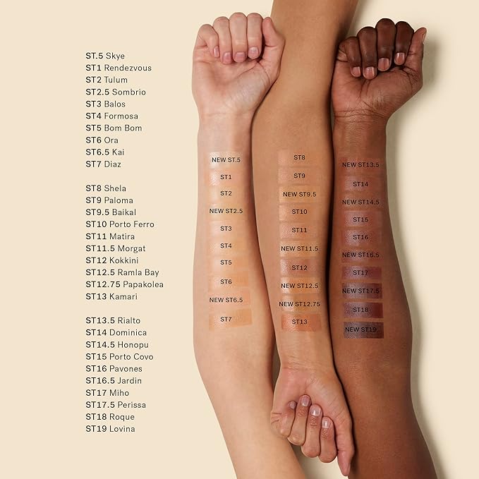 ILIA - Super Serum Skin Tint SPF 40 | Non-Comedogenic, Vegan, LIghtweight to Help Against Blue Light, + Pollution while Hydrating, Smoothing, + Refining (Diaz ST7, 1 fl oz | 30 ml)