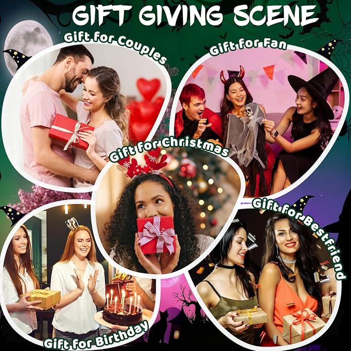 Wicked Friendship Bracelet for Women Magic Wand&Witch Hat Beaded Stretch Bracelet Wicked Gifts Fans Party Dress Costume Accessories