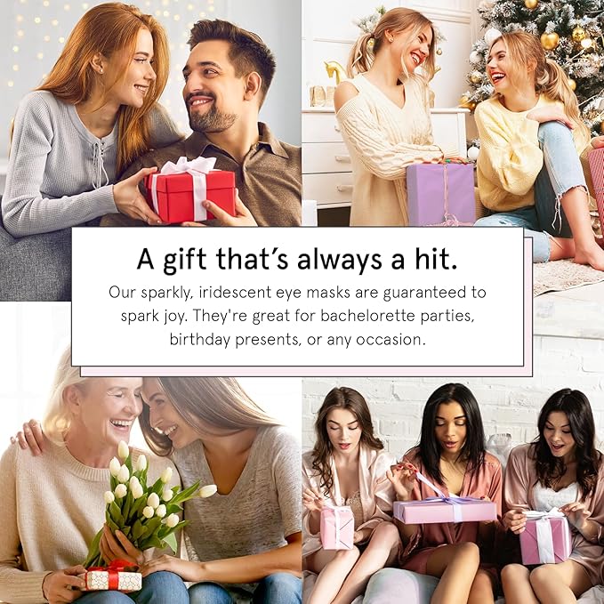 grace & stella Peptide Under Eye Patches with Niacinamide & Rice Extract - Firming Eye Masks for Dark Circles and Puffiness - Stocking Stuffers for Teen Girls - Vegan, Cruelty-Free (White, 48 Pairs)