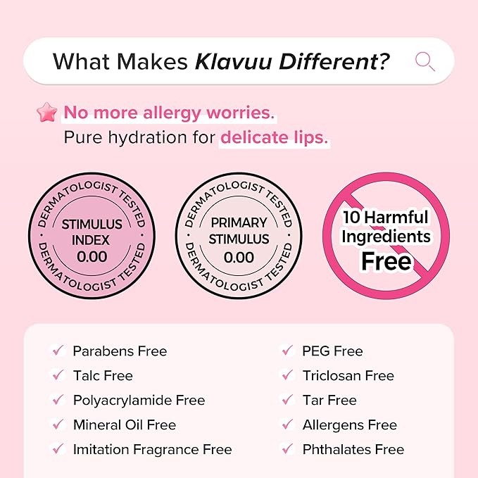 Klavuu Lip Mask Sleeping Pack (0.7oz) โ Overnight Deep Hydrating Korean Lip Balm Treatment for Very Dry, Chapped Lips | Lip Lightening & Plumping with Instant Hydration | Gentle Exfoliating (Coconut)