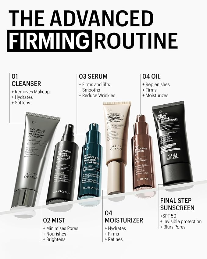 Allies of Skin Probiotic Face Mist | Toner Facial Mist to Minimize Pores | Probiotic Skincare for Moisture Retention | 5% Niacinamide for Glowy Skin | Travel Friendly (1.7 Fl Oz)