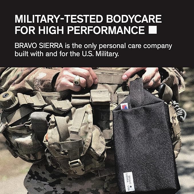 Aluminum-Free Deodorant for Men by Bravo Sierra, 1-Pack - Contains Natural Ingredients – Long Lasting All-Day Odor and Sweat Protection -Sandalwood and Fig, 3.2 oz - Paraben-Free, Vegan & Cruelty-Free