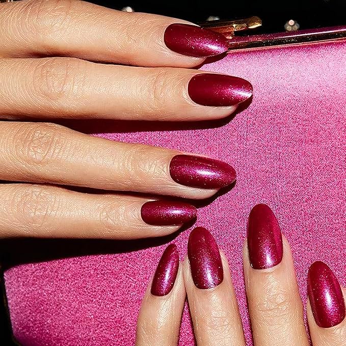 Major Dijit Quick Dry Nail Polish Bright Red Summer Nail Lacquer for Nail Art Regular Nail Polish 0.41 fl oz.