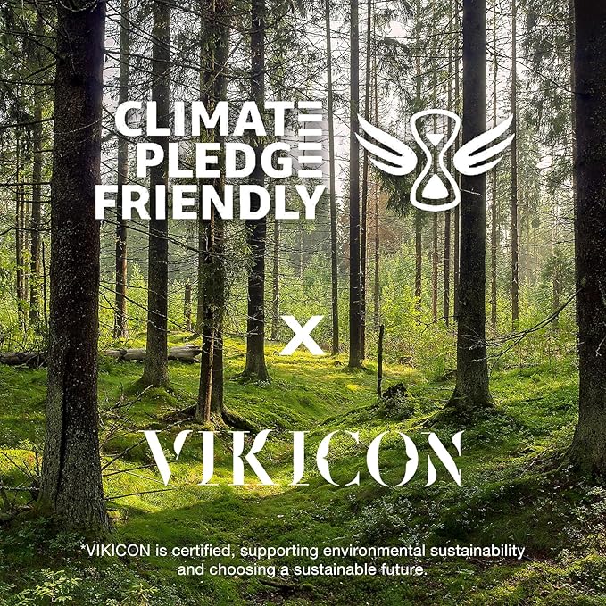 VIKICON Ball Trimmer for Men, Waterproof Groin & Pubic Hair Trimmer for Men w/Light & Ceramic Blade, Manscape Body Groomer Kit, Electric Razor Shavers - No Nicks, Gifts for Him